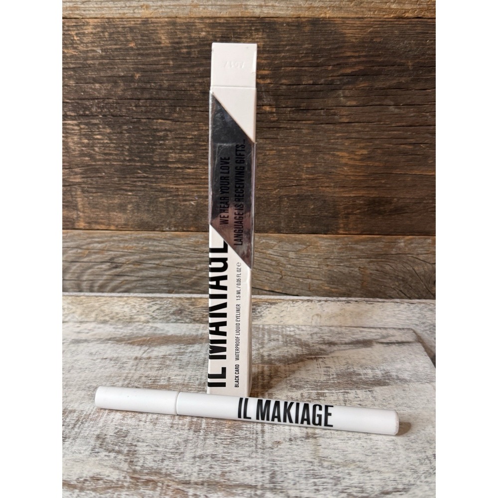 Il‎ Makiage Black Card Waterproof Liquid Eyeliner | Full Size Gift | MSRP = $25